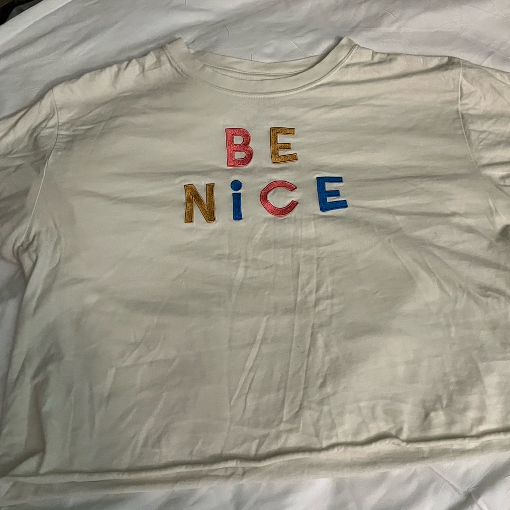 Be Nice Crop Top